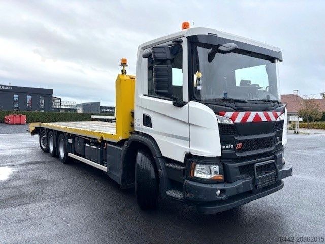 Takelwagen SCANIA XT410-8X4-TRIDEM/SEILWINDE/HYDR RAMP/FUNK/TOP