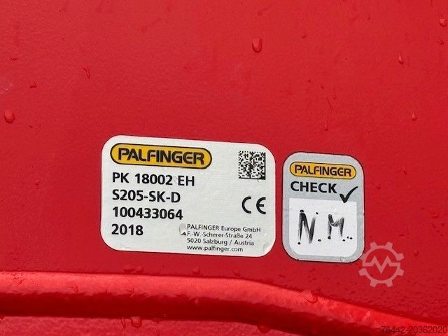 Autolaadkraan DAF CF370-PALFINGER KRAN PK18002-FUNK/PRITSCHE/TOP