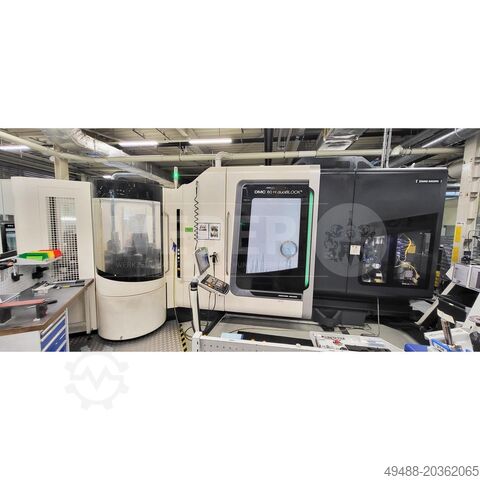 4osé horizontální obráběcí centrum DMG MORI DMC 80H duoBlock