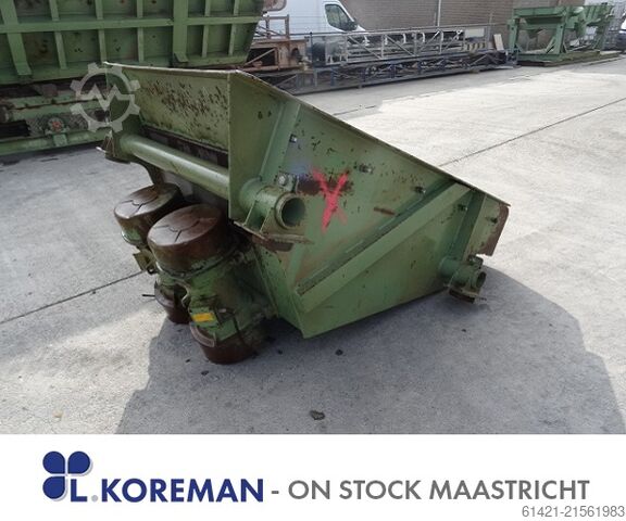 Vibrationsrinne Jöst 2000-1100  Vibrating Chute Jöst 2000-1100