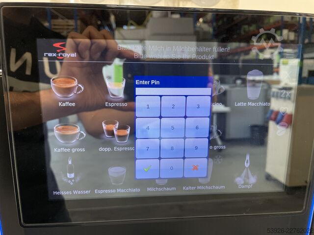 Máquina de café totalmente automática Rex Royal S500 from 2022