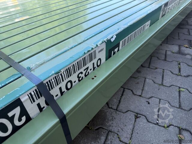 2.640 mm / K: 127 x 50 mm / travesaño superior BITO PL38 Palettenregaltraverse Traverse Regal