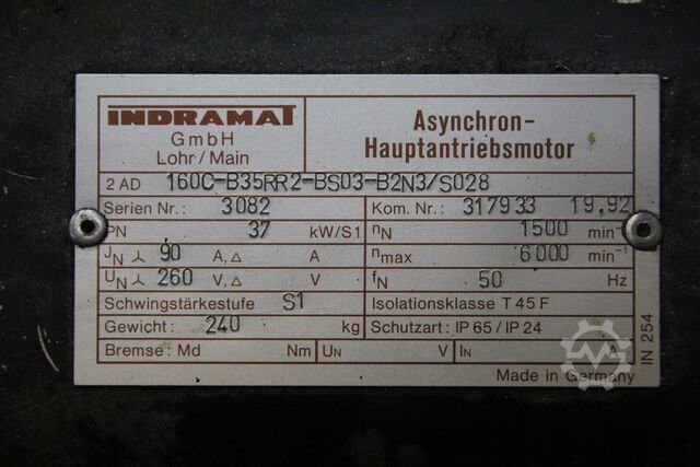 SERVOMOTOR Indramat 2AD160C-B35RR2-BS03-B2N3/S028