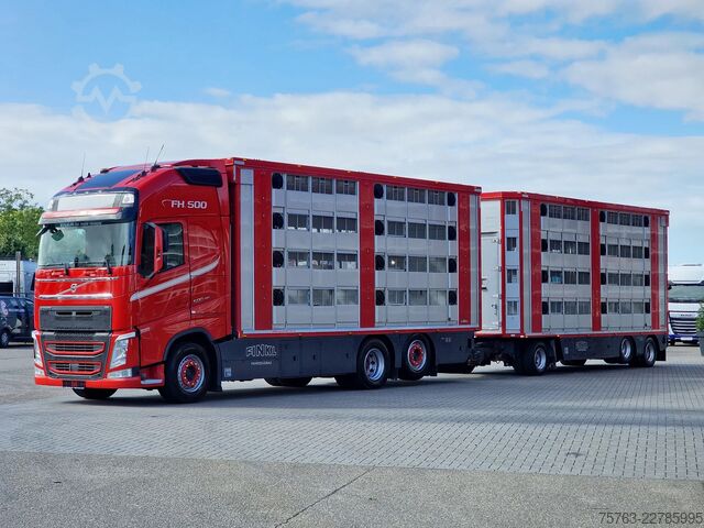 Veetransport Volvo FH 13.500 6x2 - Livestock 4 deck Finkl + Finkl ...