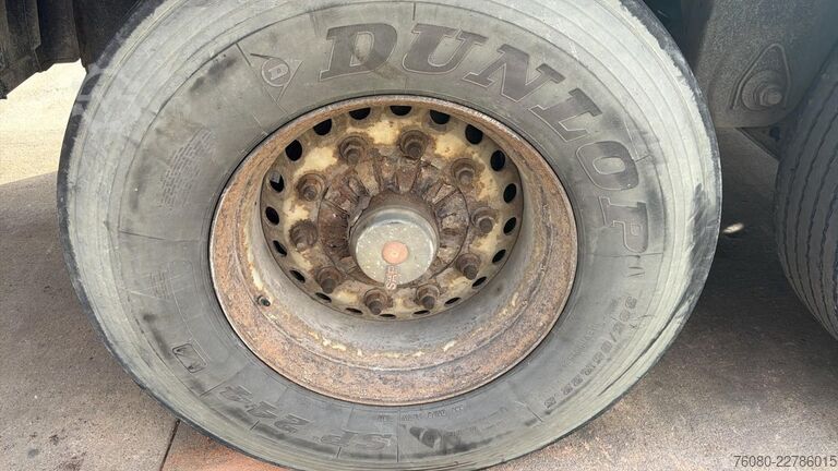 Platte bak Krone SD27 (BELGIAN TRAILER / DRUM BRAKES / FREINS TA...