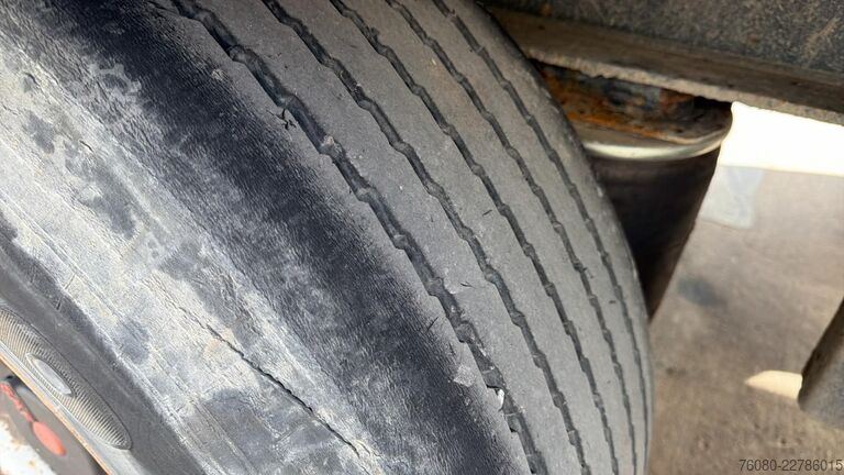Platte bak Krone SD27 (BELGIAN TRAILER / DRUM BRAKES / FREINS TA...