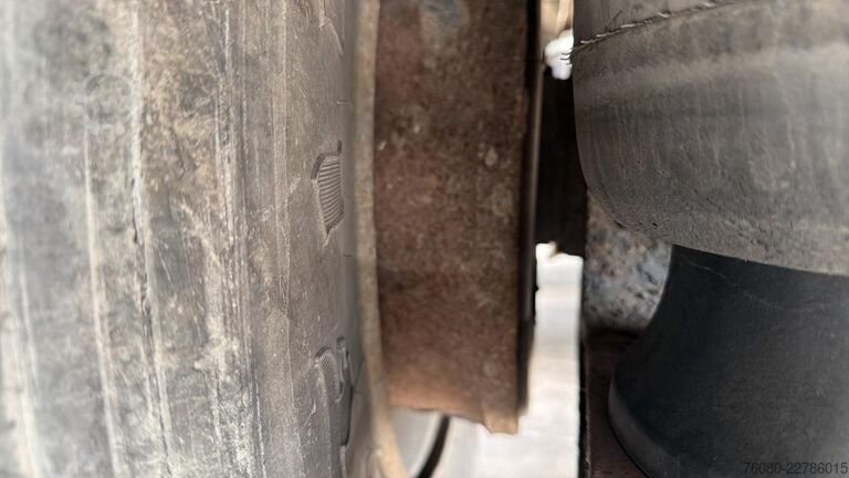 Platte bak Krone SD27 (BELGIAN TRAILER / DRUM BRAKES / FREINS TA...