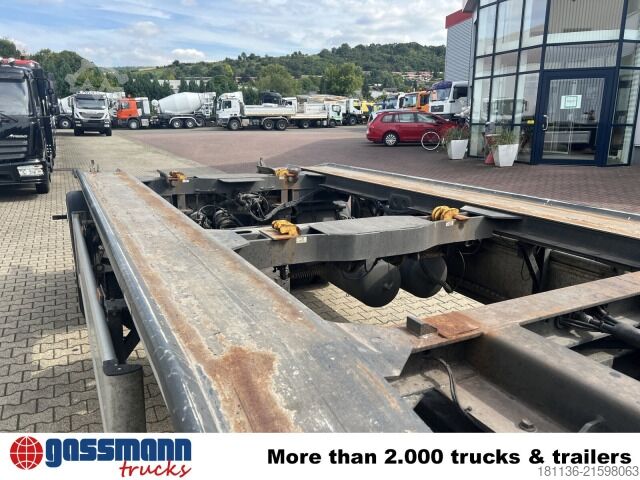 Afzetcontainer-aanhangwagen Hüffermann HAR 20.58, Abrollanhänger, Deichsel absenkbar