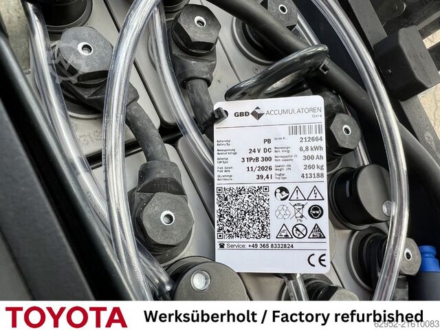 High Lift stacker Toyota SWE 160 / Akku neu!