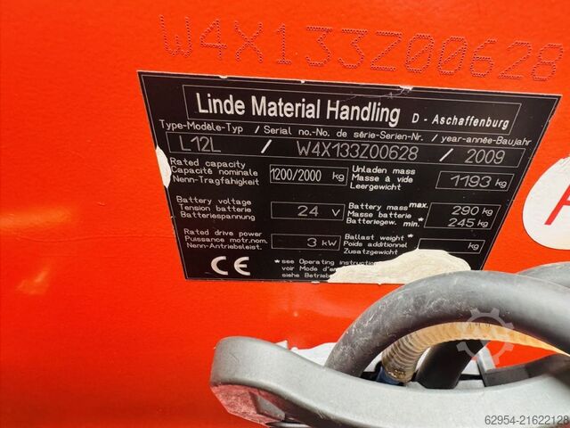 High Lift stacker Linde L 12 L Initialhub