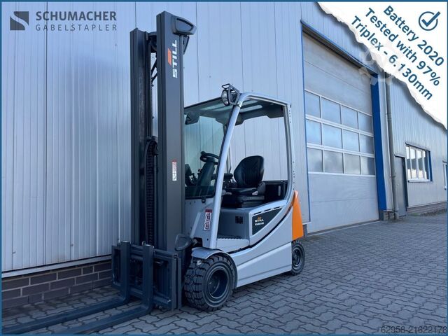 Electric 4-wheel forklift Still RX20-20P | Battery 97% | Triplex 6.130mm