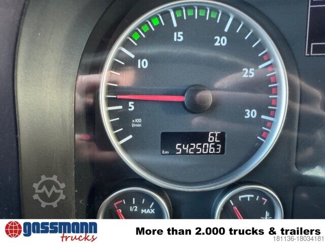 Kamion s kipom s pomičnim kontejnerom MAN TGS 26.480 6x2-4 BL, Lenk-Liftachse, VDL