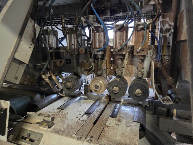 Optimierungskappanlage Links nach Rechts WEINIG Dimter Opticut 200 Elite