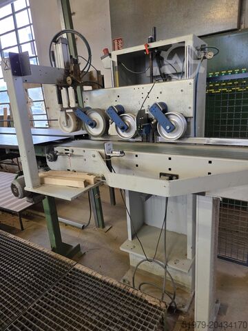 Instalación de corte optimizada de izquierda a derecha WEINIG Dimter Opticut 200 Elite