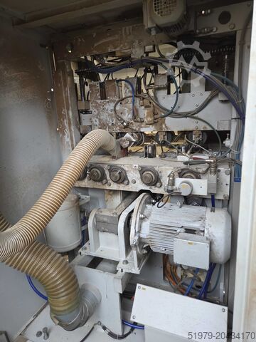 Instalación de corte optimizada de izquierda a derecha WEINIG Dimter Opticut 200 Elite