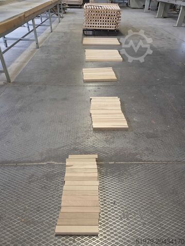 Instalación de corte optimizada de izquierda a derecha WEINIG Dimter Opticut 200 Elite