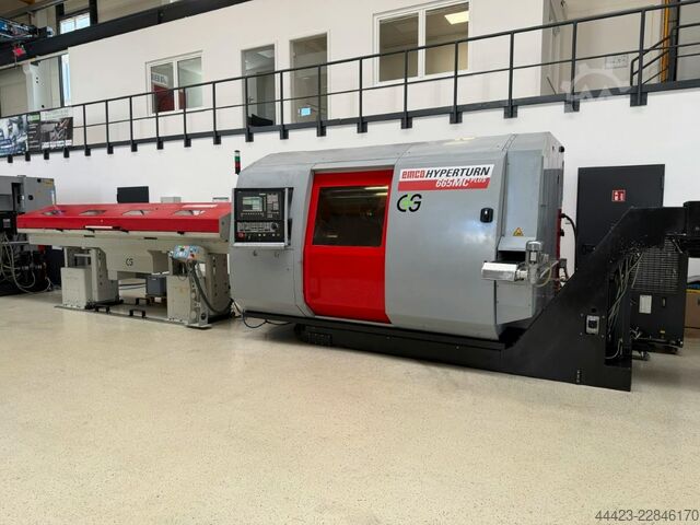 Tokarka CNC EMCO Hyperturn 665 MC Plus