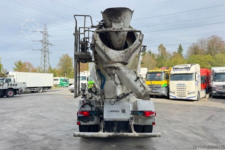 Betonblander lastbil SCANIA P450 8x4 Stetter 9m3