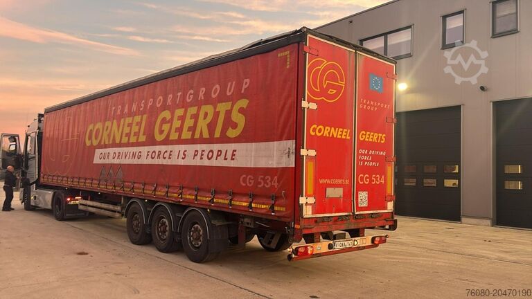 Presenninger, der kan skubbes Van Hool 3B2007 (BE TRAILER / PERFECT CONDITION / BPW AX...