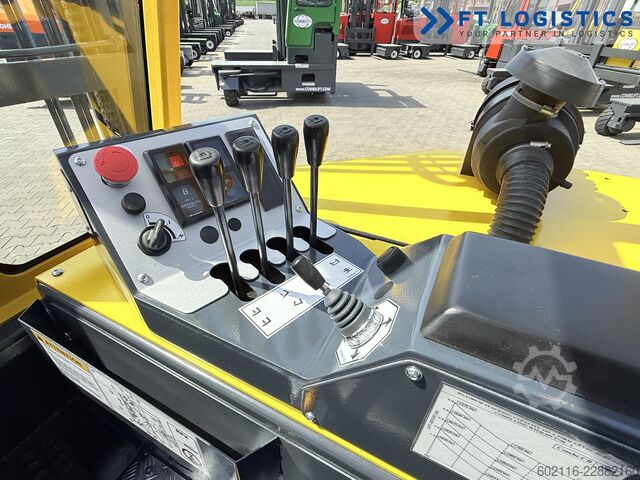 τετραπλής κατεύθυνσης περονοφόρο όχημα Combilift CB3000 GAS DUPLEX 4000MM POSITIONER