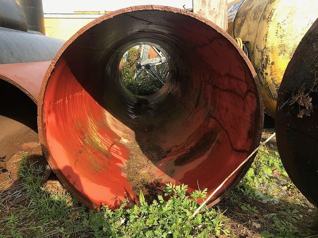 Tubo de aço unbekannt Ø 1070 x15 x 4350 mm