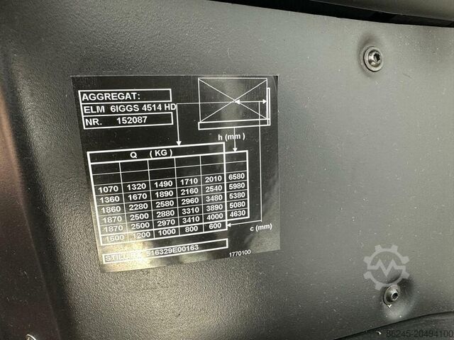 VS-22473 Carrello elevatore elettrico triplex Still RX60-50 con allargatore forche STILL RX60-50