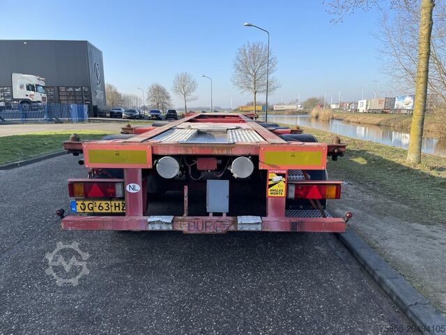 Container transport Burg BPO 12-27 CCXGX-00 20-30 FT Tank / ADR / BPW Ax...