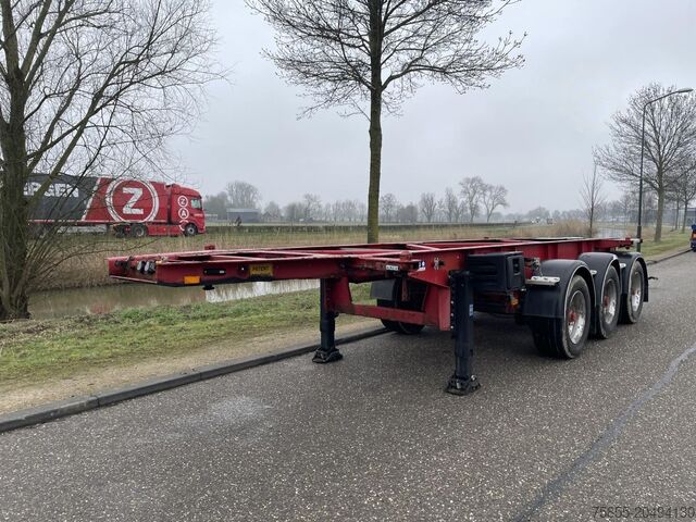 Container transport Van Hool Tankcontainerchassis 20 FT Chassis / Discbrakes...