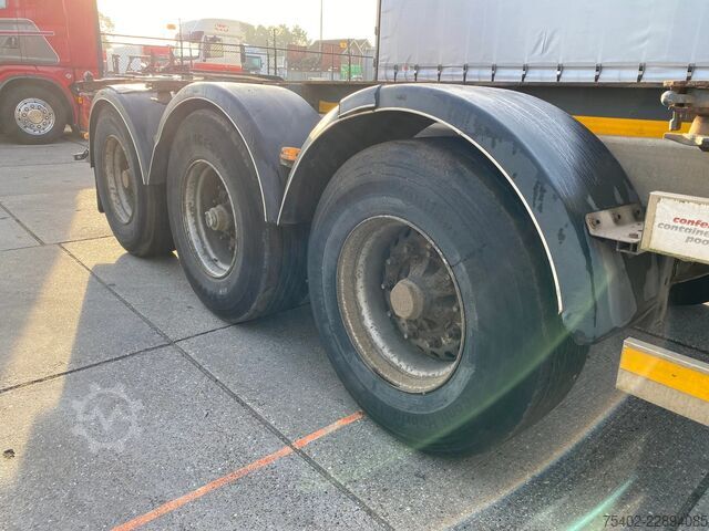 Kontejnerski transport Van Hool 3B0071 / BPW + Drum / 1x Extendable / 1x Lift Axle