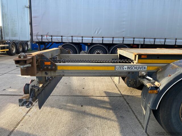 Kontejnerski transport Van Hool 3B0071 / BPW + Drum / 1x Extendable / 1x Lift Axle