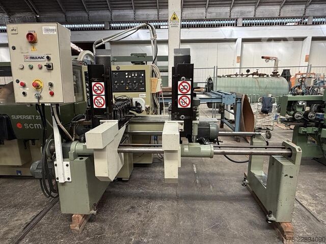 Friulmac FN/3 Afkortzaag Lader voor Profileermachine (met aanpassing voor werkstukbreedte tot m... Friulmac FN/3