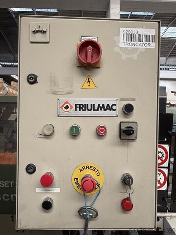 Friulmac FN/3 Afkortzaag Lader voor Profileermachine (met aanpassing voor werkstukbreedte tot m... Friulmac FN/3