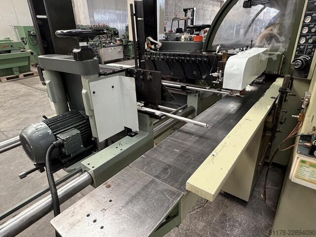 Friulmac FN/3 Afkortzaag Lader voor Profileermachine (met aanpassing voor werkstukbreedte tot m... Friulmac FN/3