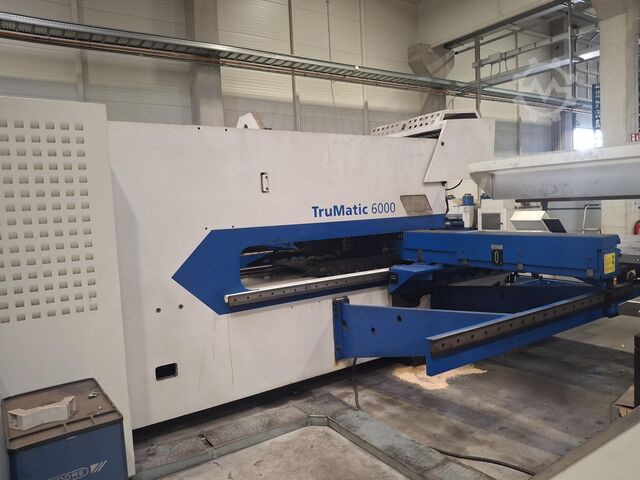 Μηχάνημα διάτρησης και κοπής με λέιζερ TRUMPF TruMatic 6000-1600