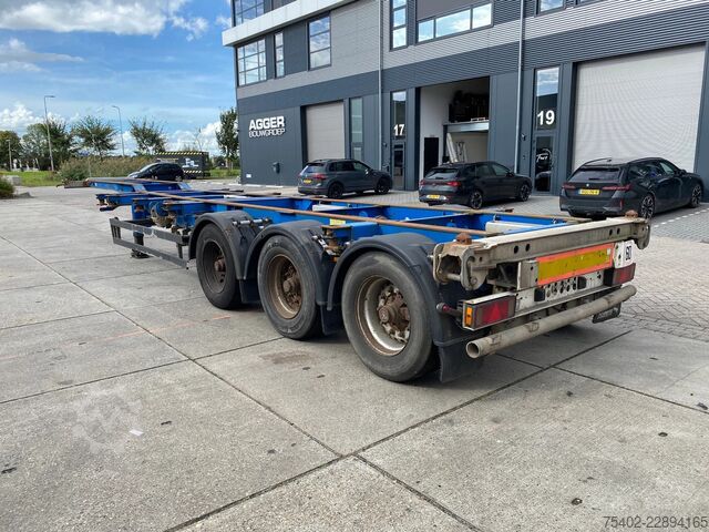Transport de conteneurs Schmitz Cargobull SCF 24 G / BPW+Drum / 2x Extendable
