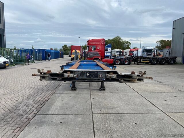 Transport de conteneurs Schmitz Cargobull SCF 24 G / BPW+Drum / 2x Extendable