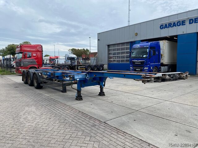 Transport de conteneurs Schmitz Cargobull SCF 24 G / BPW+Drum / 2x Extendable