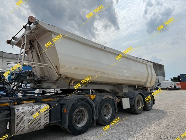Kipper oplegger Menci SA740M KIPPER 26cbm 47Ton ABS