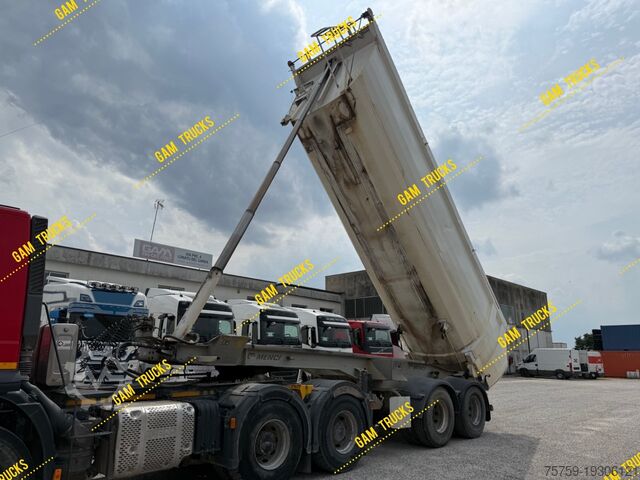 Kipper oplegger Menci SA740M KIPPER 26cbm 47Ton ABS
