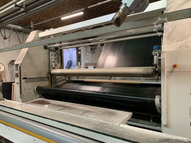 Semi-automatische opwinder voor non-woven stoffen Halbautomatischer Wickler für Vliesstoff MT