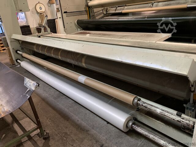 Semi-automatische opwinder voor non-woven stoffen Halbautomatischer Wickler für Vliesstoff MT