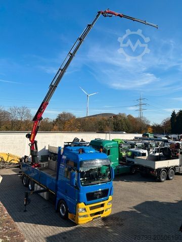 Autolaadkraan MAN 26.440 TGX Pritsche + PK 34002 + JIB Seilwinde