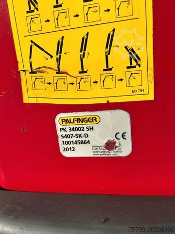 Autolaadkraan MAN 26.440 TGX Pritsche + PK 34002 + JIB Seilwinde