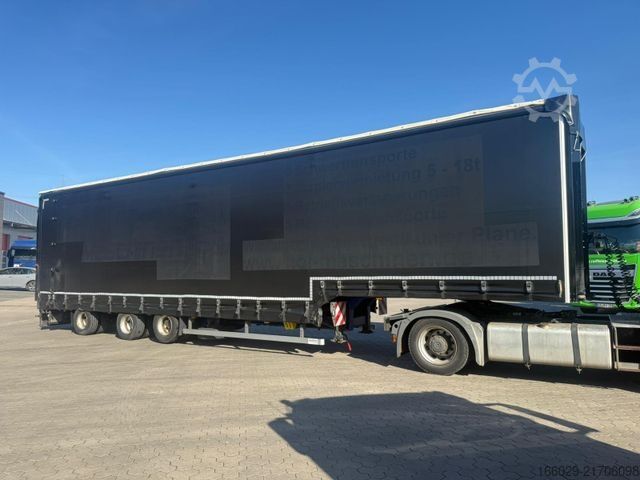 Alacsony rakfelületű félpótkocsi  Wiese 3-Achs Stufensattel Auflieger mit Rampe25T