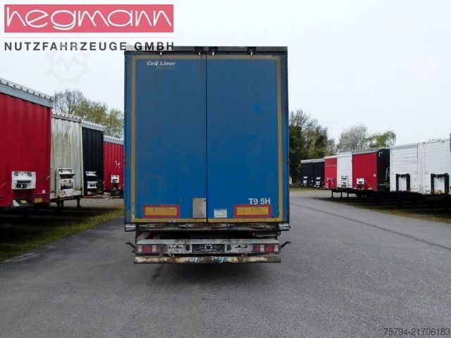 Nyitott ponyvás félpótkocsi KRONE SDP 27, BPW ECO Plus,  Standart, Deutsch