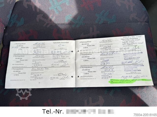 Minibus MERCEDES-BENZ Vario 814D Diff Klima Standh120km/h  restauriert