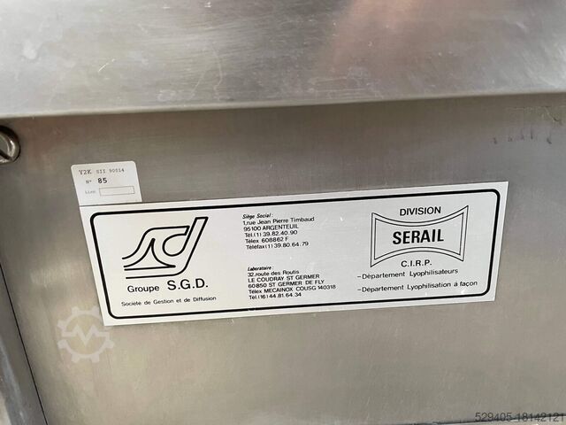 Serail – Mešani rashlađeni rezervoar od 100 litara  Serail – Cuve agitée réfrigérée 100 litres