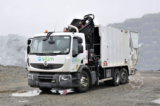 Renault Premium 320DXI*Müllwagen + HIAB 166E 3HIDUO/FUNK