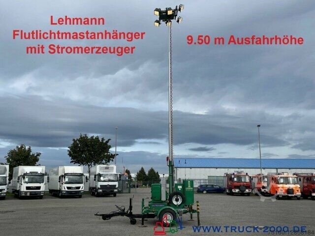  Andere Lehmann Lichtmastanhänger + 20 kVA Stromerzeuger