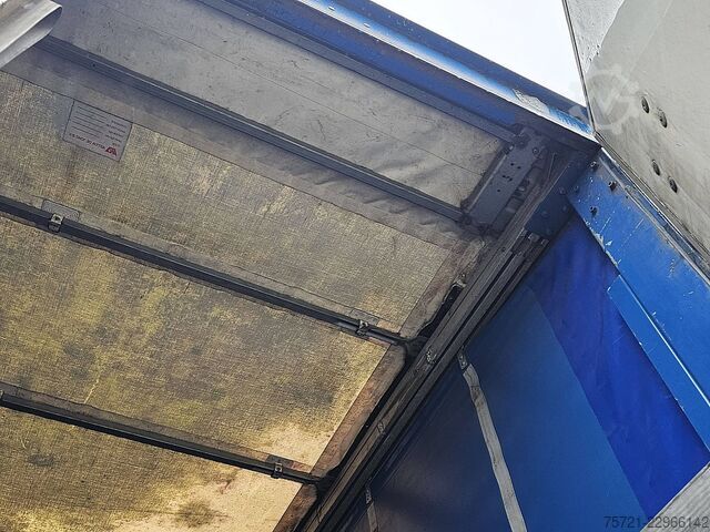 Sliding tarpaulins GROENEWEGEN DRO-14-27 GEGALVANISEERD BPW
